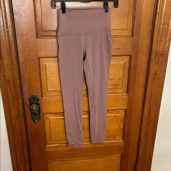 Lululemon Athletica Dusty Rose Leggings 25” - Picture 1 of 3